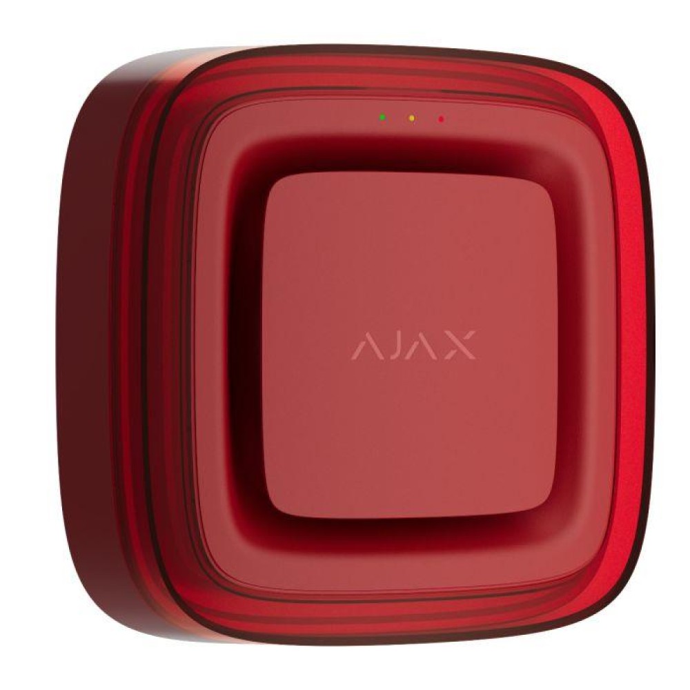 FIRE ALARM ACC SIREN SOUNDER/VAD RED 118601 AJAX