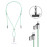 CABLE USB-C TO USB-C 1.65M/LANYARD GREEN 7991007 INTENSO