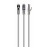PATCH CABLE CAT6 FTP 3M/GREY PP6-3M GEMBIRD