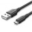 CABLE USB2.0 TO MICRO-B/0.5M BLACK CTIBD VENTION