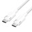 CABLE USB-C TO USB-C/1M WHITE TRDWF VENTION