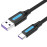 CABLE USB-C TO USB2.0/2M BLACK CORBH VENTION