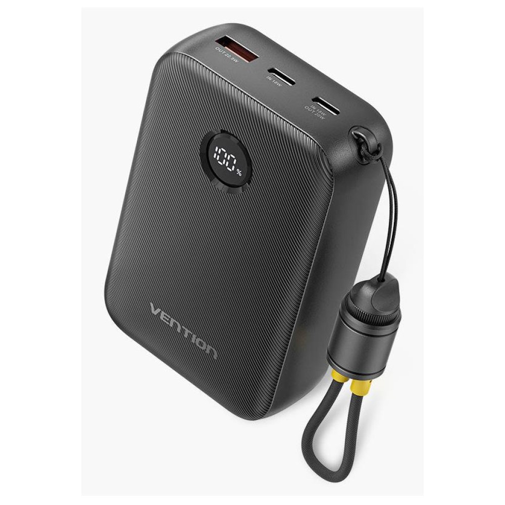 POWER BANK USB 20000MAH 22.5W/BLACK FKBB0-C VENTION