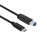 CABLE USB-C TO USB3.1 1M/M/M CAC-1524 CLUB3D