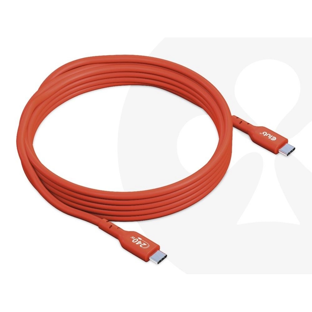 CABLE USB-C TO USB-C 4M/M/M CAC-1515 CLUB3D