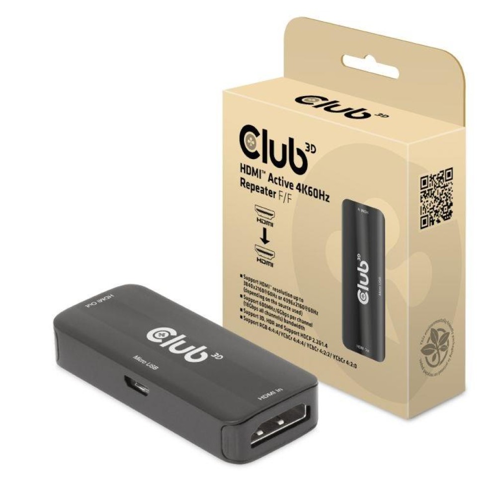 I/O ADAPTER HDMI TO USB/F/F CAC-1307 CLUB3D