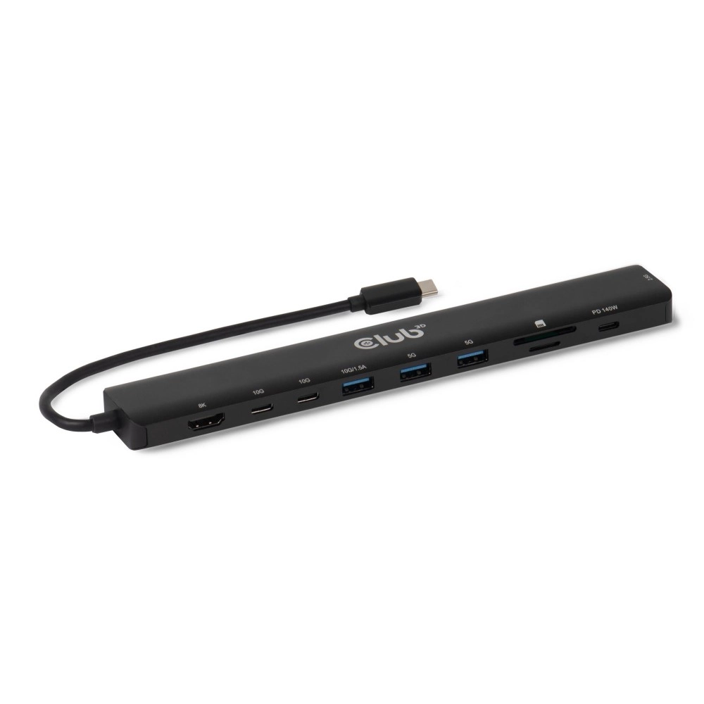 NB ACC DOCKING STATION 10IN1/USB-C 140W CSV-2550 CLUB3D