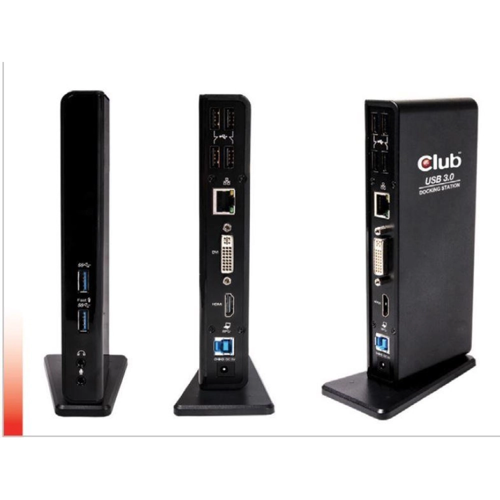 NB ACC DOCKING STATION/USB CSV-3242HD CLUB3D