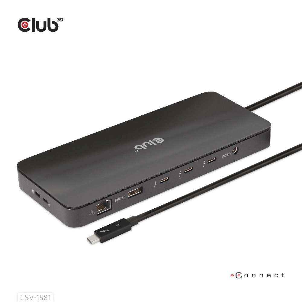 NB ACC DOCKING STATION 11IN1/THUNDERBOLT CSV-1581 CLUB3D
