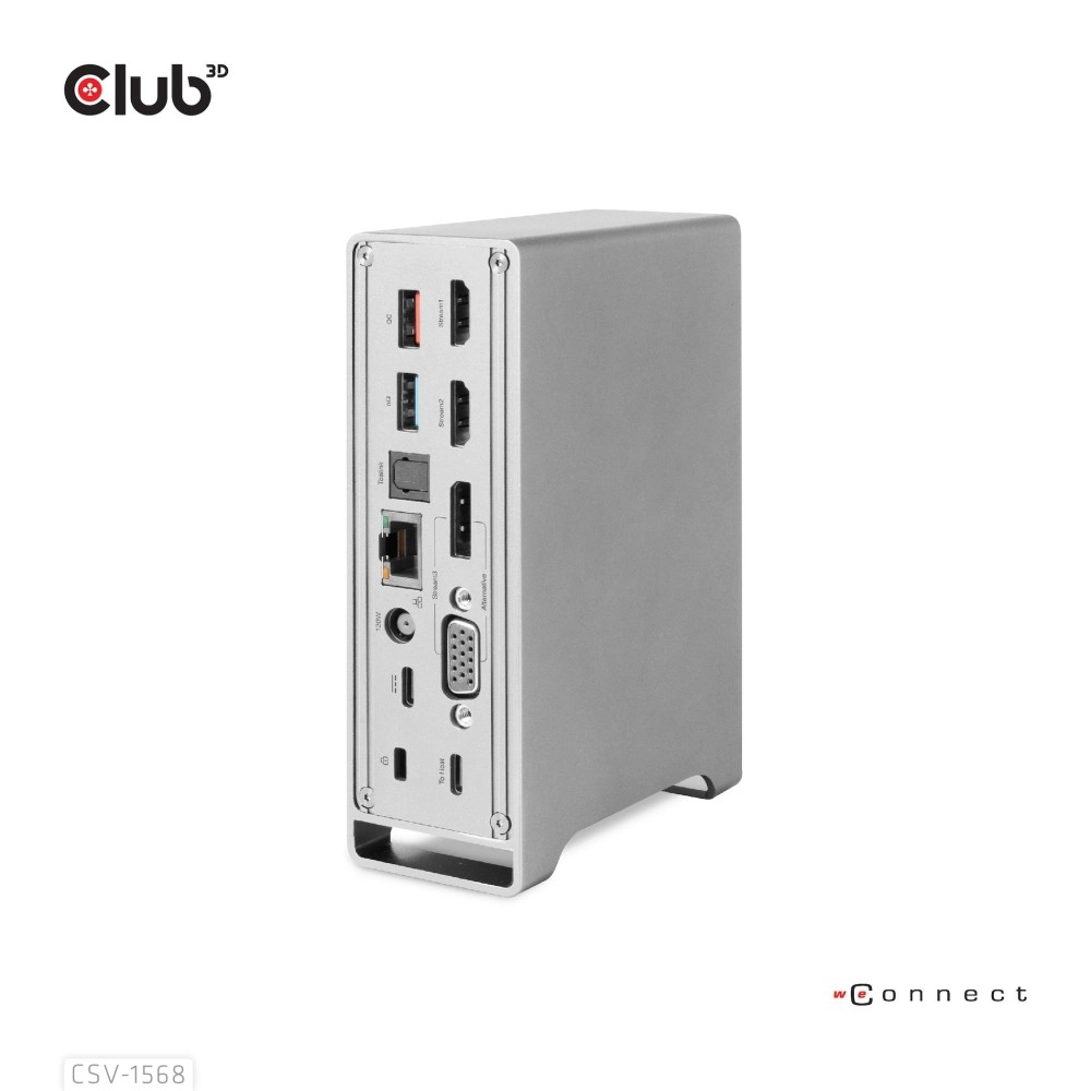 NB ACC DOCKING STATION/USB-C 120W CSV-1568 CLUB3D