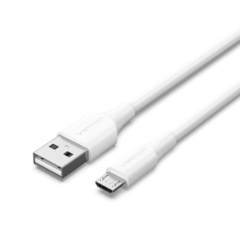 CABLE USB2.0 TO MICRO-B/2M WHITE CTIWH VENTION