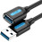 CABLE USB3.0 MALE TO FEMALE/2M BLACK CBHBH VENTION