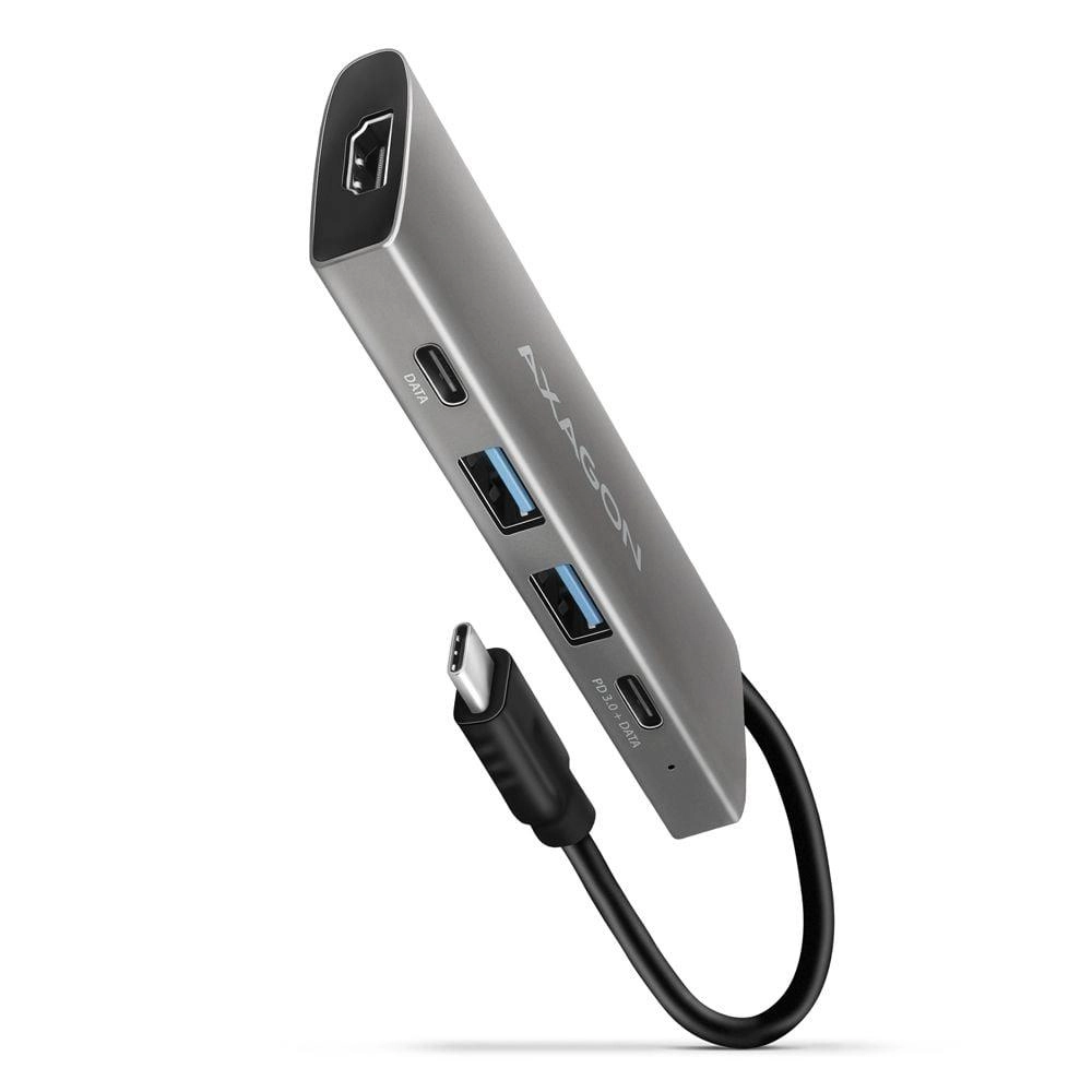 I/O HUB USB-C 5IN1/0.13M HMC-5G21 AXAGON