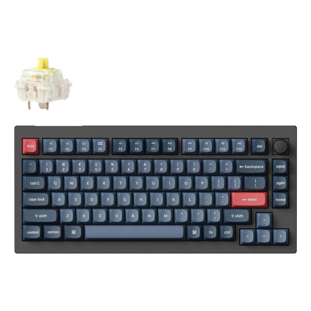 KEYBOARD WRL V1 MAX RGB/CARBON BLACK V1M-D4 KEYCHRON