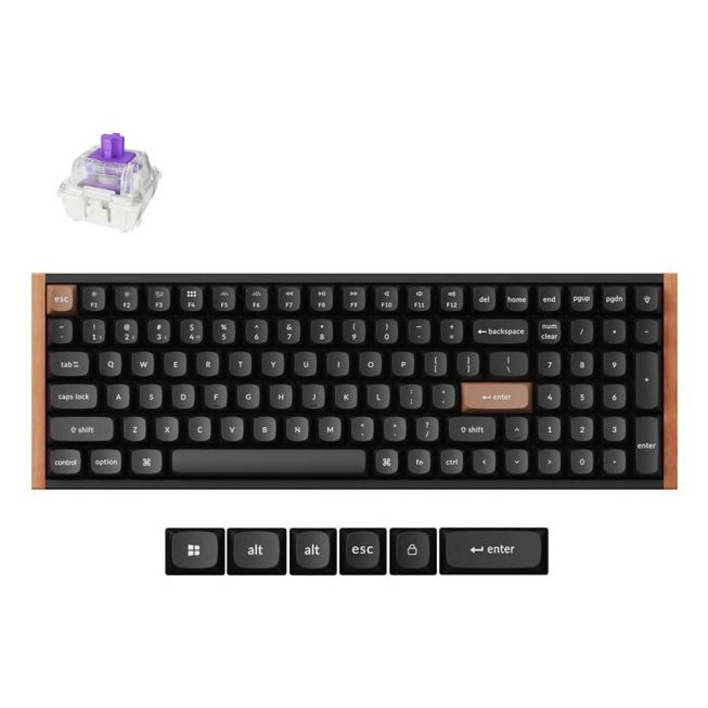 KEYBOARD WRL K4 HE SPECIAL ED/BLACK K4H-F1 KEYCHRON