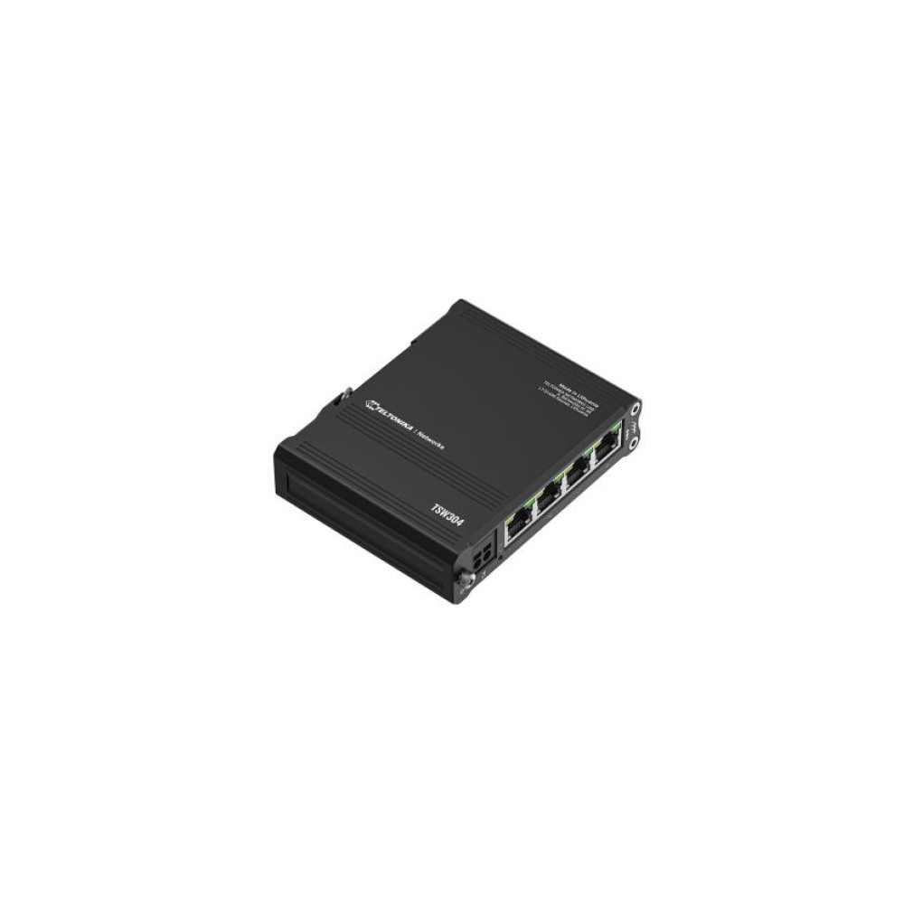 Switch|TELTONIKA|4xRJ-45 ports|RJ-45 Ports Type Gigabit Ethernet (10/100/1000)|Power over Ethernet (PoE) Yes|TSW304