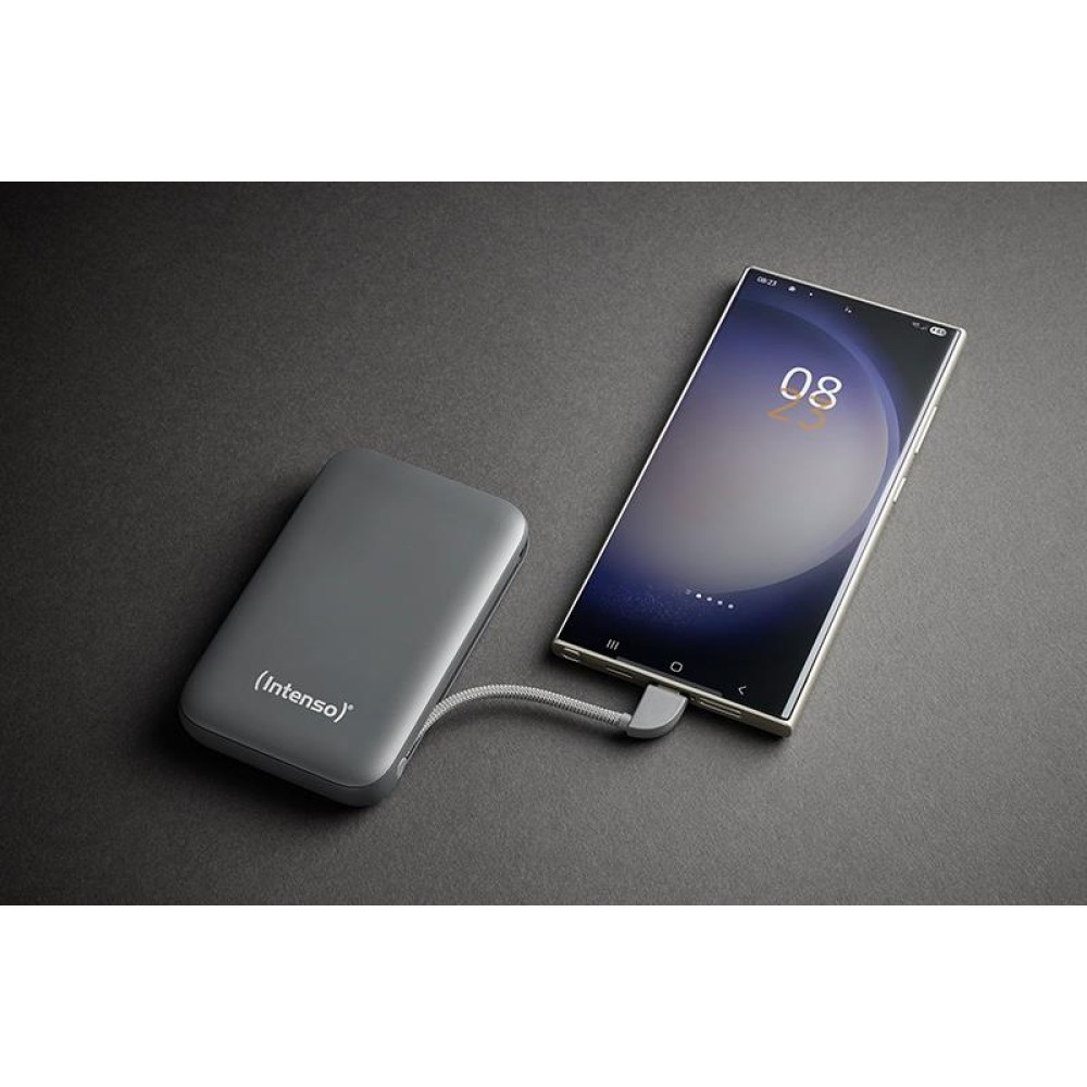 POWER BANK USB 10000MAH/GREY S10000 7333034 INTENSO