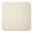 SMART SOLOBUTTON 2GANG/IVORY 46018 AJAX
