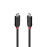 CABLE USB4 240W TYPE C 0.5M/BLACK LINE 37000 LINDY