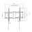 TV SET ACC WALL MOUNT 37-80