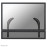 SPEAKER ACC SOUNDBAR MOUNT/BLACK NS-SB100 NEOMOUNTS
