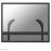 SPEAKER ACC SOUNDBAR MOUNT/BLACK NS-SB100 NEOMOUNTS