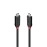 CABLE USB4 240W TYPE C 1M/BLACK LINE 37001 LINDY