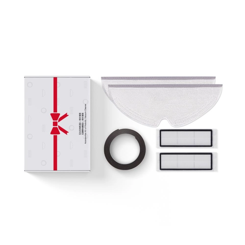 Vacuum Cleaner Accessory|ROBOROCK|Accessories Kit|For S6 MaxV / S5 White / S5 Black / S6 White / S6 Black / S5 Max White / S5 Max Black / S6 Pure White / S6 Pure Black / E4 / E5 White / E5 Black|8.02.0068