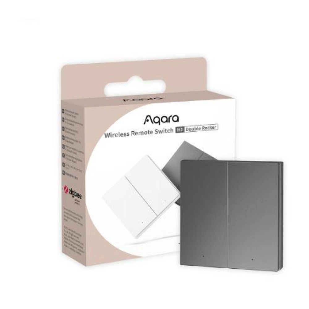 SMART HOME WRL REMOTE SWITCH/DOUBLE H1 WRS-R02 G AQARA