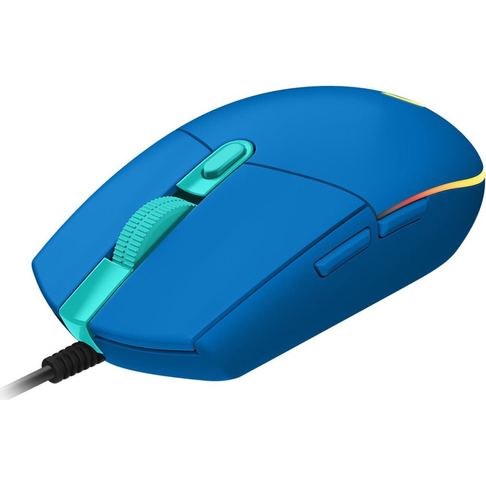 MOUSE USB OPTICAL G102 LIGHTSY/BLUE 910-005801 LOGITECH