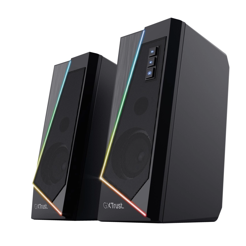 Speaker|TRUST|GXT 609 Zoxa RGB Illuminated Speaker Set|1xUSB 2.0|Black|24070
