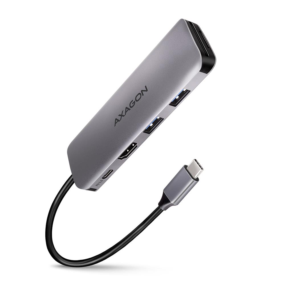 I/O HUB USB-C 5IN1/0.13M HMC-5G22 AXAGON