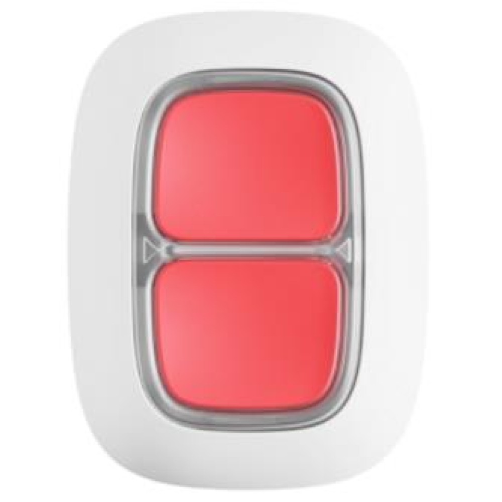 KEYFOB WIRELESS DOUBLE BUTTON/WHITE 23003 AJAX