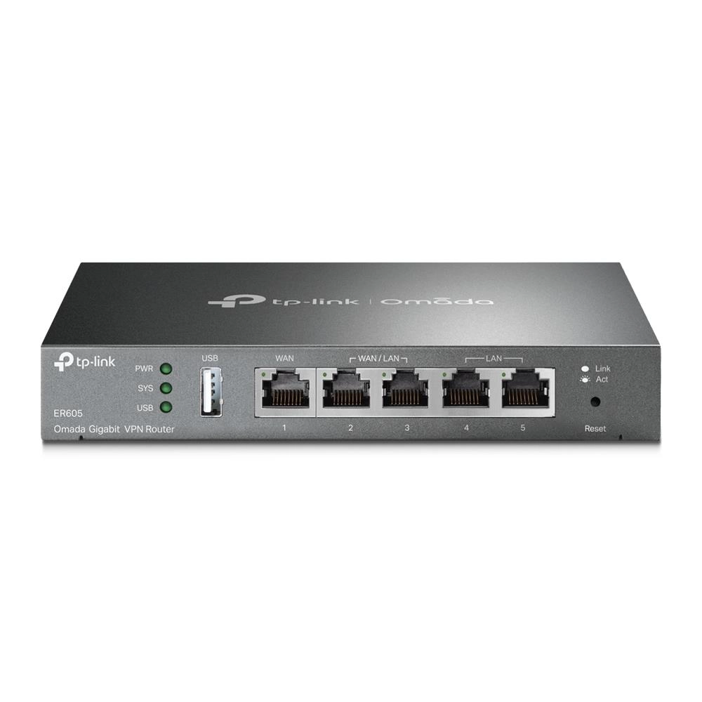 NET ROUTER 1000M 5P VPN/OMADA ER605 TP-LINK