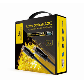 CABLE HDMI-HDMI 80M AOC/CCBP-HDMI-AOC-80M-02 GEMBIRD