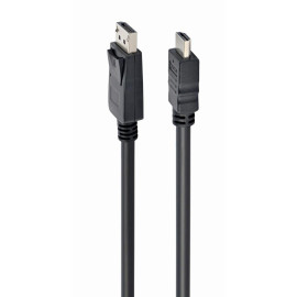 CABLE DISPLAY PORT TO HDMI 1M/CC-DP-HDMI-1M GEMBIRD