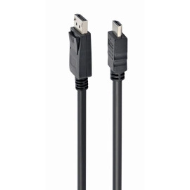 CABLE DISPLAY PORT TO HDMI 1M/CC-DP-HDMI-1M GEMBIRD