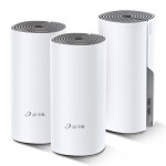Wireless Router|TP-LINK|Wireless Router|3-pack|1167 Mbps|Mesh|IEEE 802.11ac|LAN \ WAN ports 2|Number of antennas 2|DECOE4(3-PACK)