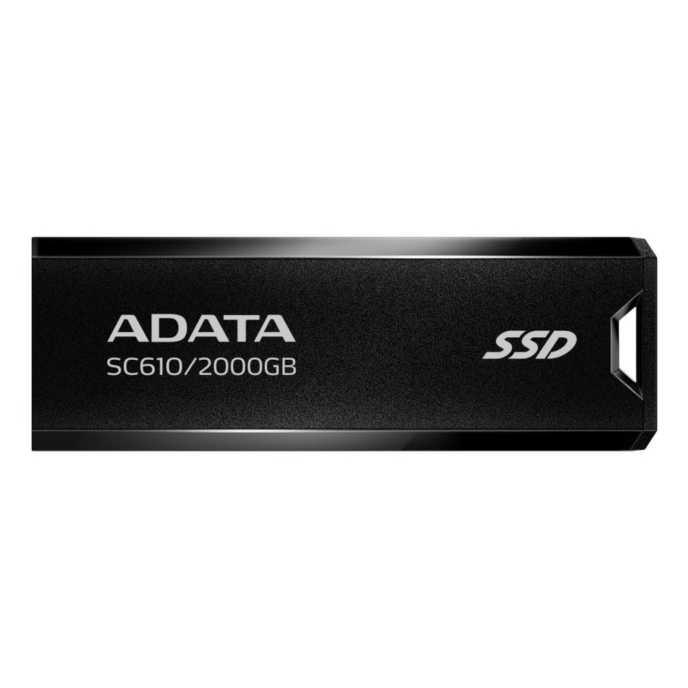 External SSD|ADATA|SC610|2TB|USB 3.2|Write speed 500 MBytes/sec|Read speed 550 MBytes/sec|SC610-2000G-CBK/RD