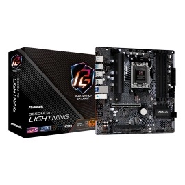 Mainboard|ASROCK|AMD B650|SAM5|Micro-ATX|Memory DDR5|Memory slots 4|1xPCI-Express 3.0 16x|1xPCI-Express 4.0 16x|3xM.2|1xHDMI|1xDisplayPort|4xUSB 2.0|3xUSB 3.2|1xUSB-C|1xRJ45|3xAudio port|B650MPGLIGHTNING