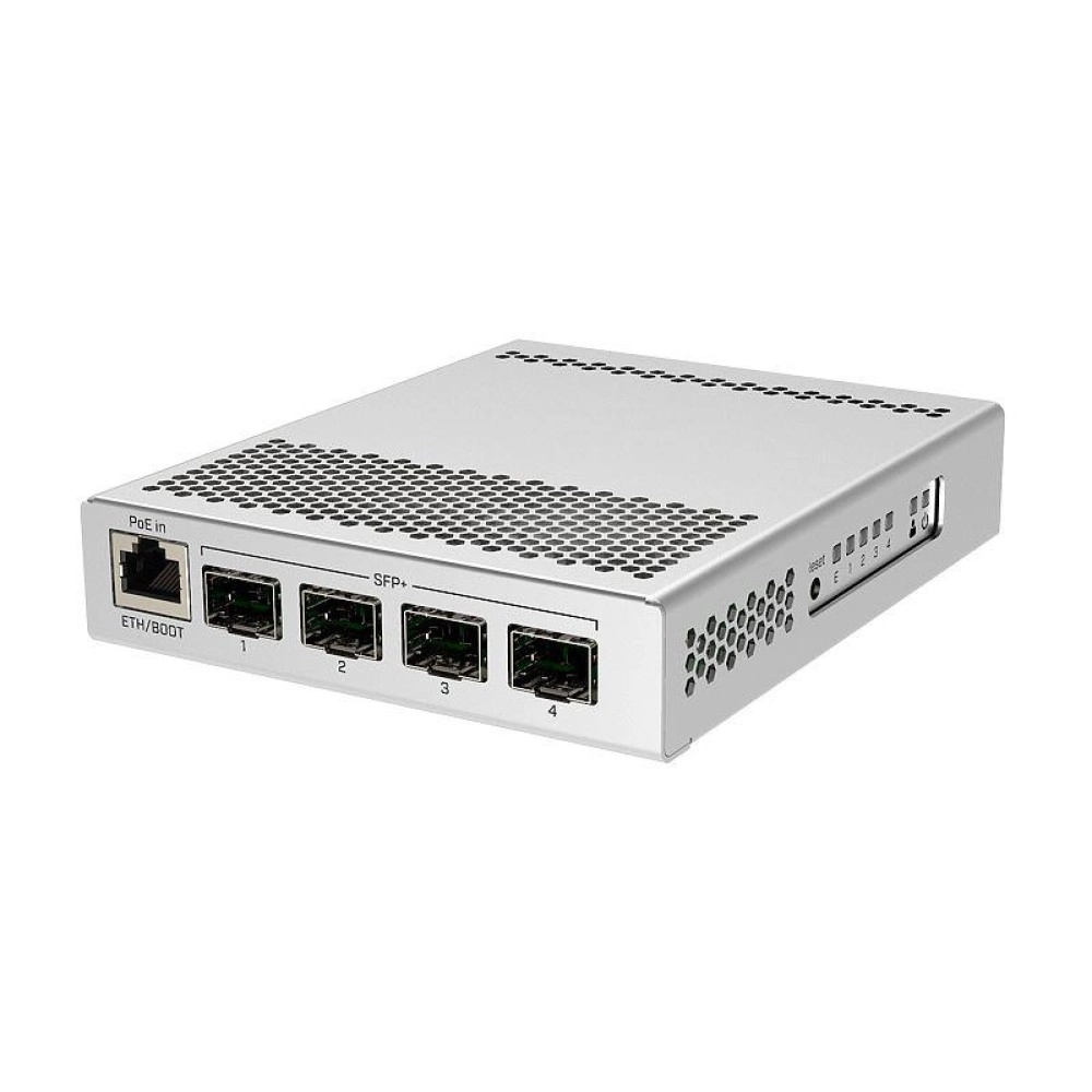 Switch|MIKROTIK|PoE ports 1|CRS305-1G-4S+IN