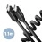 CABLE USB-C TO USB-C 1.1M 60W/TWISTER BLK BUCM-CM20TB AXAGON