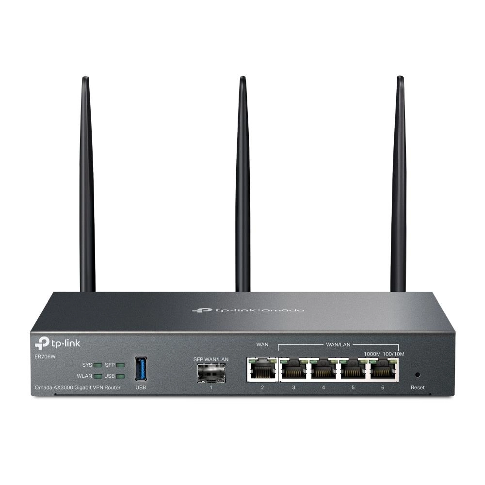 WRL ROUTER 1000M 6PORT VPN/OMADA ER706W TP-LINK