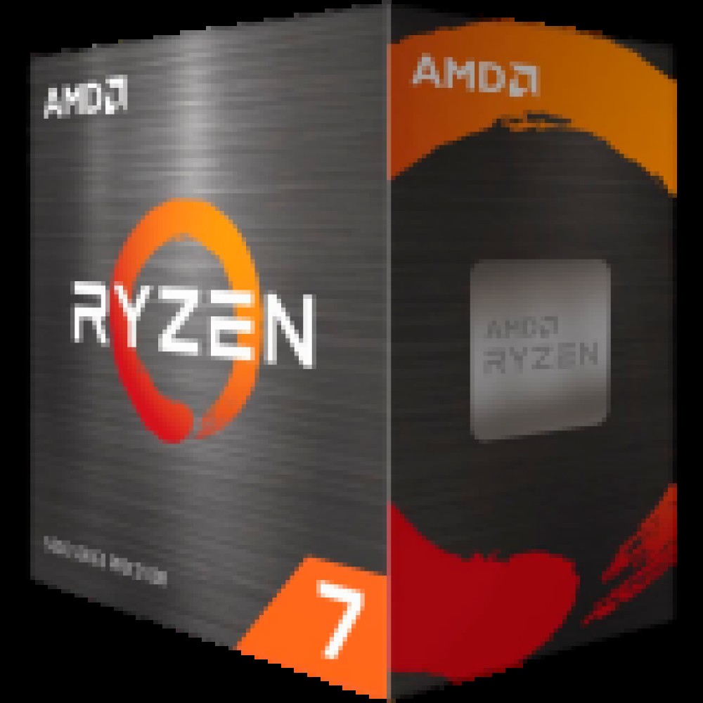 AMD CPU Desktop Ryzen 7 8C/16T 5700 (3.7/4.6GHz, 20MB,65W,AM4) box, with Wraith Stealth Cooler