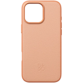 iPhone 16 Pro Max Leather Case Sunset Apricot