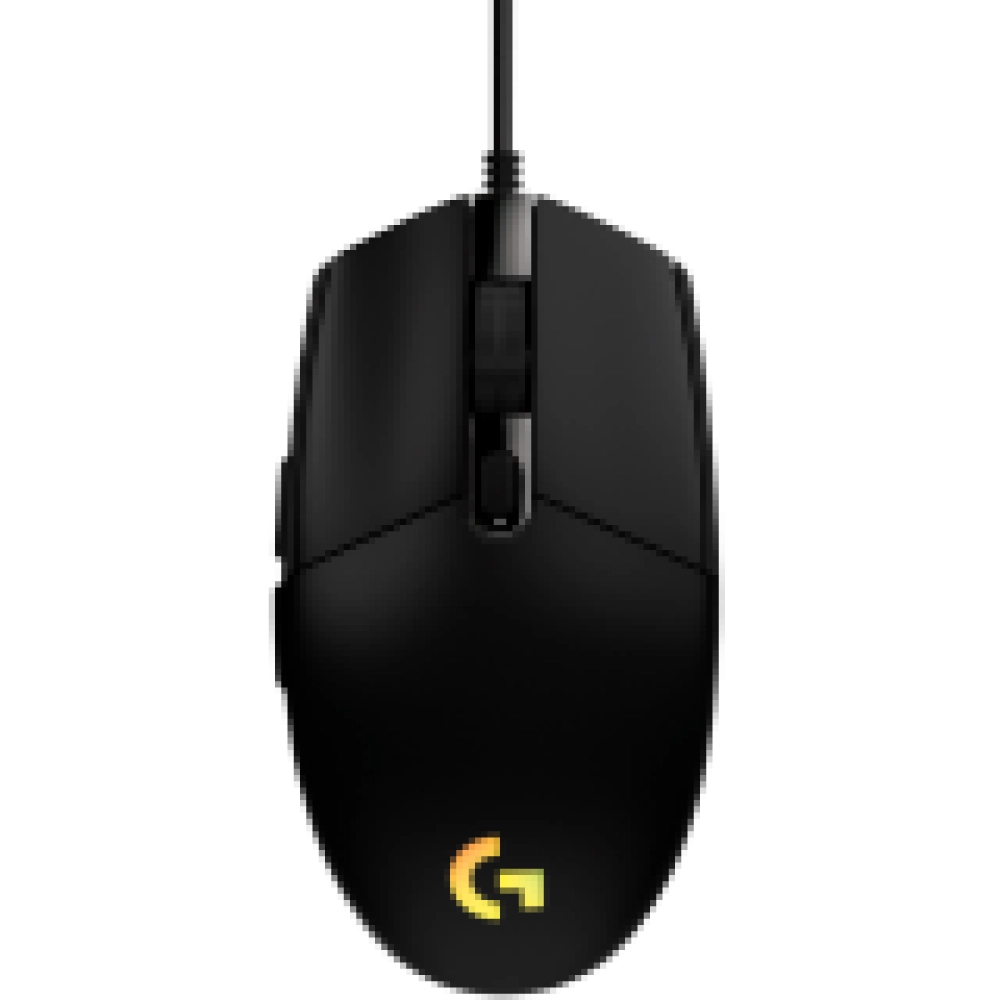 MOUSE USB OPTICAL G102 LIGHTSY/BLACK 910-005823 LOGITECH
