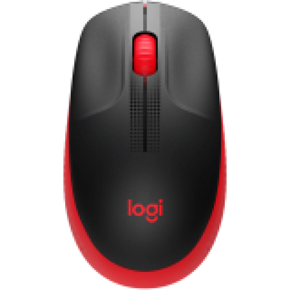 MOUSE USB OPTICAL WRL M190/RED 910-005908 LOGITECH