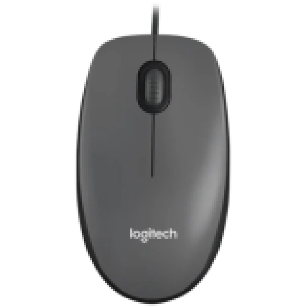 MOUSE USB OPTICAL M100/BLACK 910-006652 LOGITECH