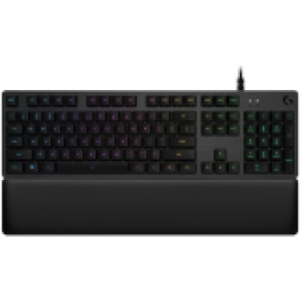 LOGITECH G513 Corded LIGHTSYNC Mechanical Gaming Keyboard - CARBON - US INT'L - USB - TACTILE