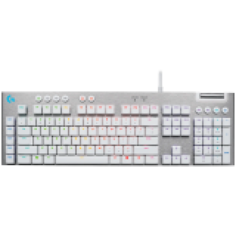 LOGITECH G815 LIGHTSPEED RGB Mechanical Gaming Keyboard – GL Tactile - WHITE - PAN - USB - NORDIC-613 - TACTILE SWITCH